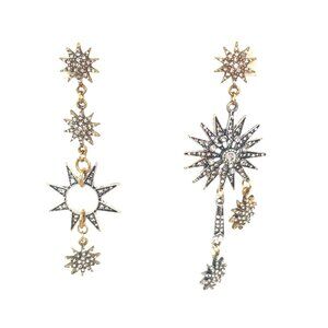 Soliel chandelier earringsVintage Inspired Starburst & Sunburst Drop Earrings Wi